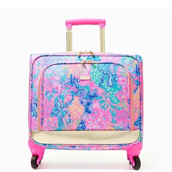 Lilly Pulitzer Multicolor Printed Under The Seat Carry On
